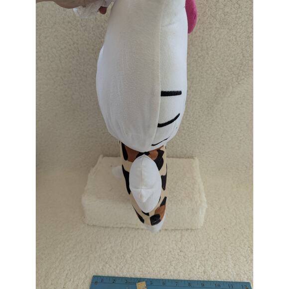 Hello Kitty 18” Jungle Leopard Print Stuffed Plush Pillow - Picture 5 of 8